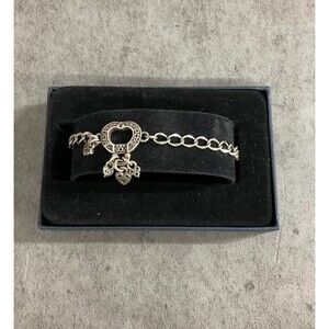 Brighton heart bracelet with dangle hearts